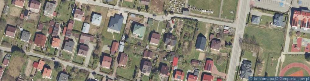 Zdjęcie satelitarne Zaczernie ul.