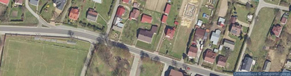 Zdjęcie satelitarne Zaczernie ul.