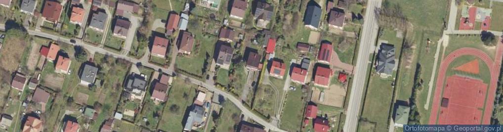 Zdjęcie satelitarne Zaczernie ul.