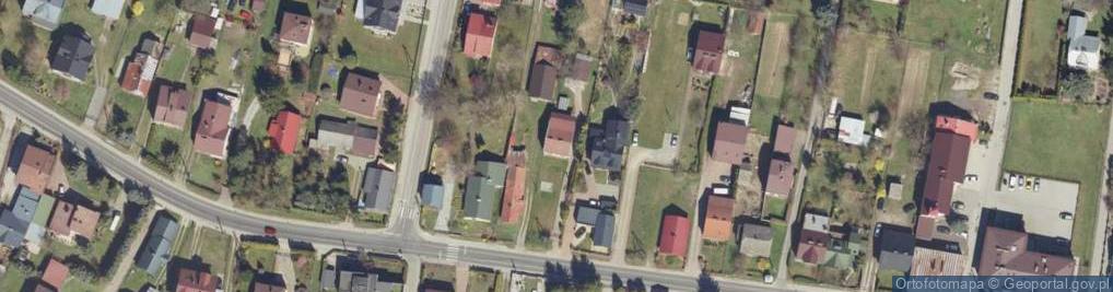 Zdjęcie satelitarne Zaczernie ul.