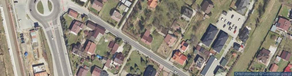 Zdjęcie satelitarne Zaczernie ul.