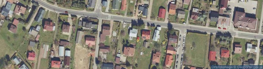 Zdjęcie satelitarne Zaczernie ul.
