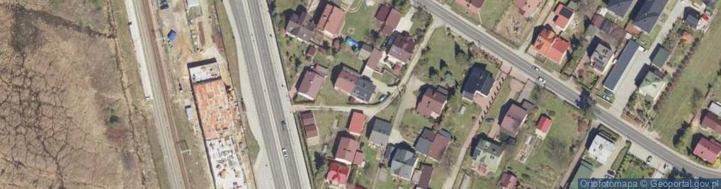 Zdjęcie satelitarne Zaczernie ul.