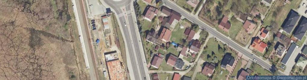 Zdjęcie satelitarne Zaczernie ul.
