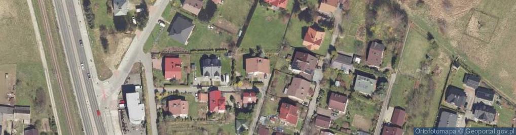 Zdjęcie satelitarne Zaczernie ul.