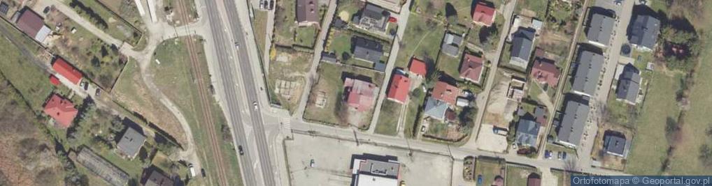 Zdjęcie satelitarne Zaczernie ul.