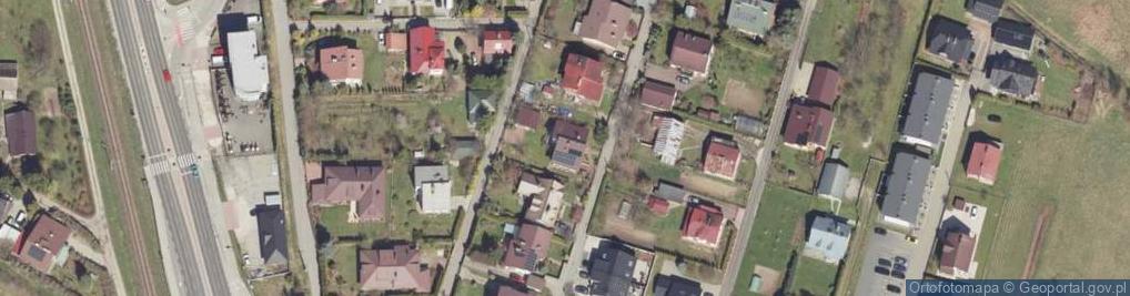 Zdjęcie satelitarne Zaczernie ul.
