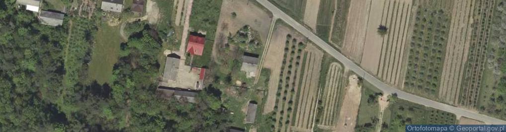 Zdjęcie satelitarne Zagajdzie ul.