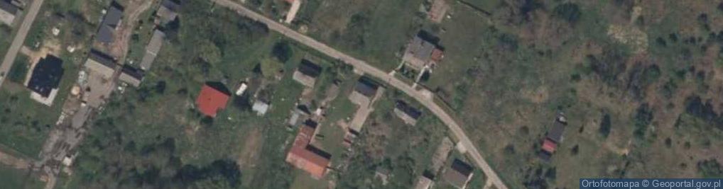 Zdjęcie satelitarne Żagliny ul.