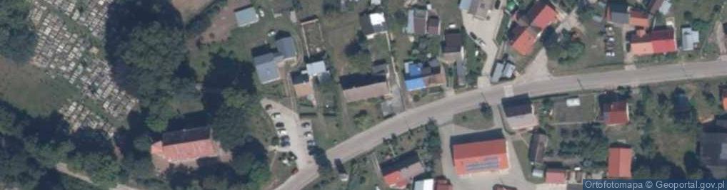 Zdjęcie satelitarne Zagórzyca ul.