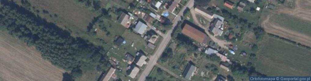 Zdjęcie satelitarne Zagórzyca ul.