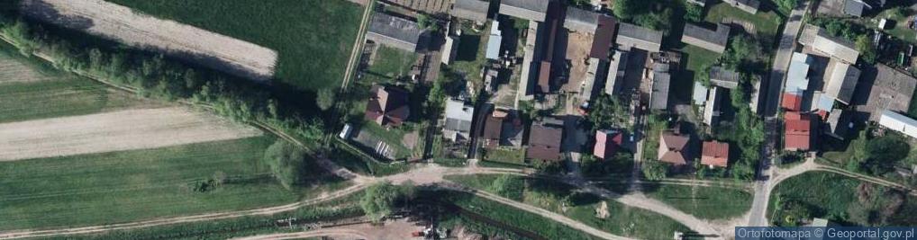 Zdjęcie satelitarne Zagóźdź ul.