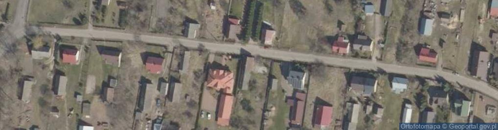 Zdjęcie satelitarne Zagruszany ul.