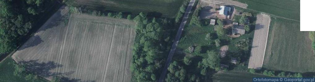 Zdjęcie satelitarne Zahajki-Kolonia ul.
