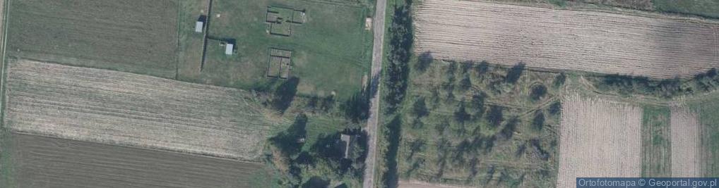 Zdjęcie satelitarne Zahajki-Kolonia ul.