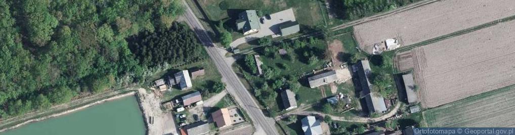 Zdjęcie satelitarne Zahajki ul.