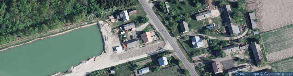 Zdjęcie satelitarne Zahajki ul.