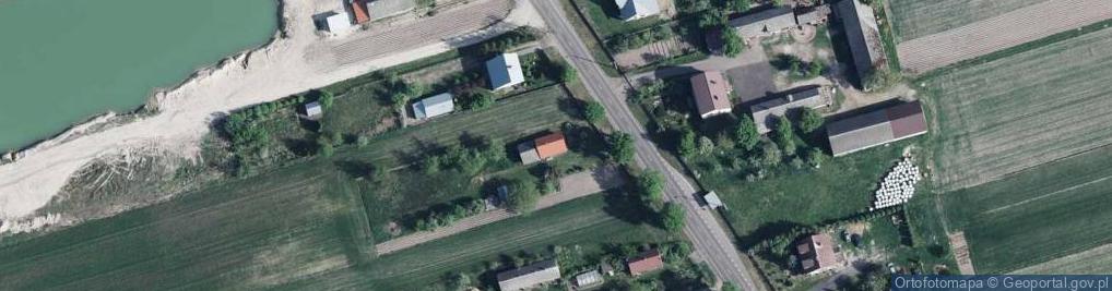 Zdjęcie satelitarne Zahajki ul.