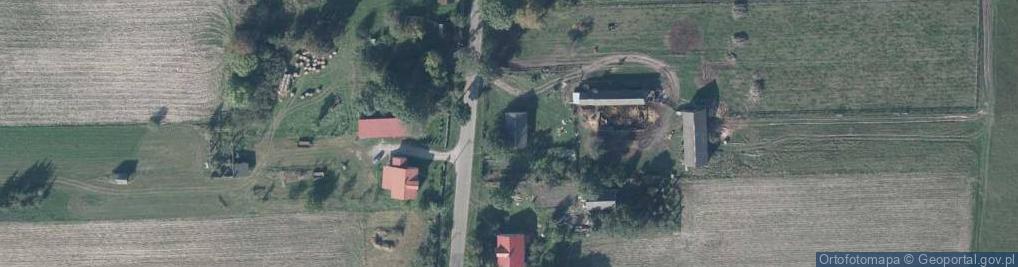 Zdjęcie satelitarne Zahajki ul.