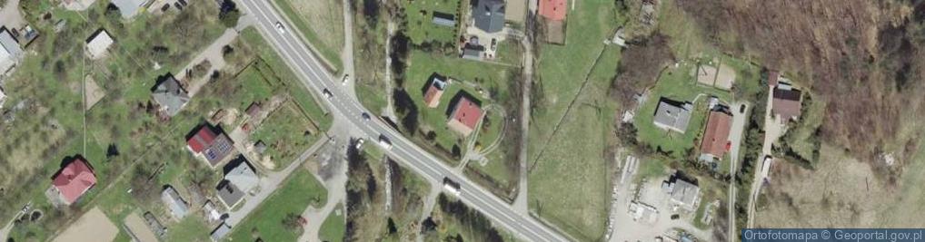 Zdjęcie satelitarne Zahutyń ul.