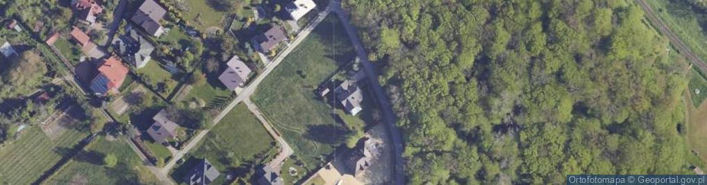 Zdjęcie satelitarne Zahutyń ul.