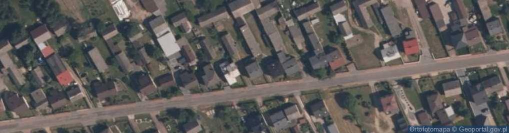 Zdjęcie satelitarne Zajączki Pierwsze ul.