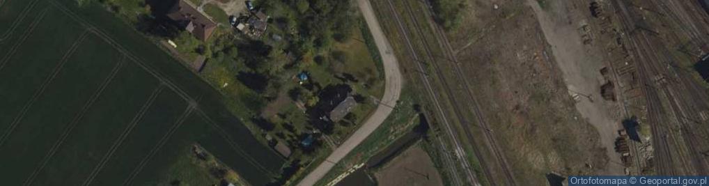 Zdjęcie satelitarne Zajączkowo-Dworzec ul.