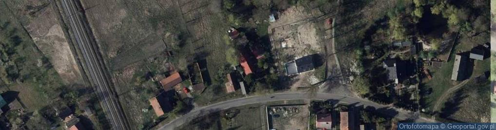 Zdjęcie satelitarne Zakęcie ul.
