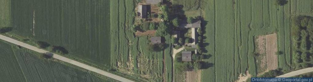 Zdjęcie satelitarne Zakłodzie ul.
