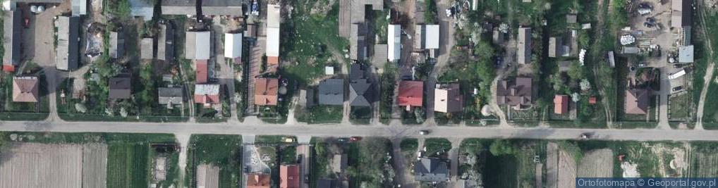 Zdjęcie satelitarne Żakowola Poprzeczna ul.