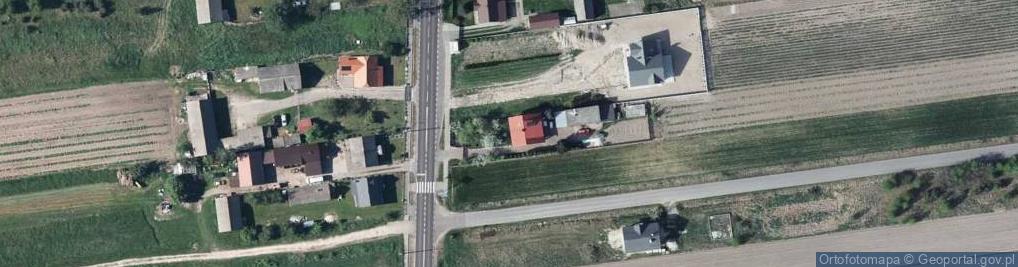 Zdjęcie satelitarne Żakowola Radzyńska ul.