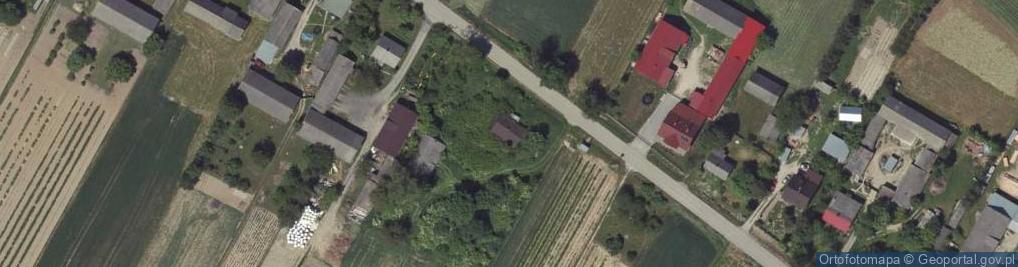 Zdjęcie satelitarne Zakrzew-Kolonia ul.