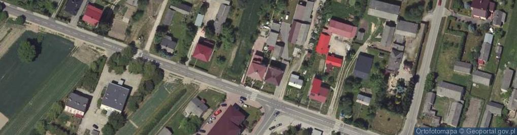 Zdjęcie satelitarne Zakrzew ul.