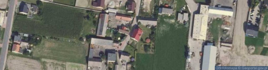 Zdjęcie satelitarne Zakrzew ul.
