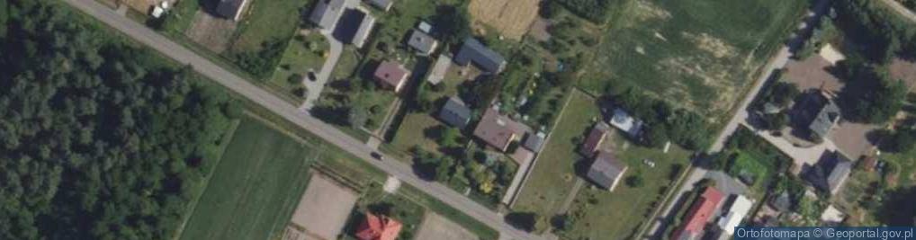 Zdjęcie satelitarne Zakrzew ul.