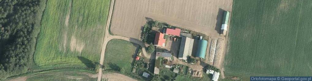 Zdjęcie satelitarne Zakrzewek ul.