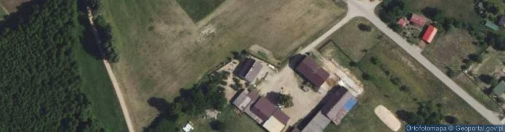 Zdjęcie satelitarne Zakrzewo Kościelne ul.