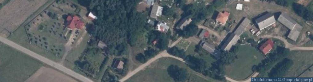 Zdjęcie satelitarne Zakrzewo Kościelne ul.