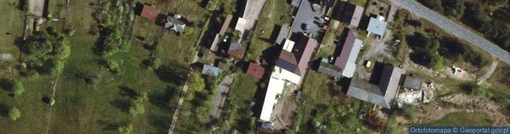 Zdjęcie satelitarne Zakrzewo-Słomy ul.