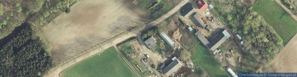 Zdjęcie satelitarne Zakrzewska Osada ul.