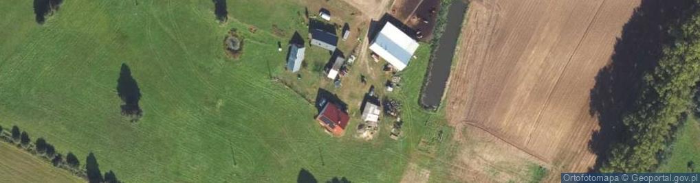 Zdjęcie satelitarne Zakrzewska Osada ul.