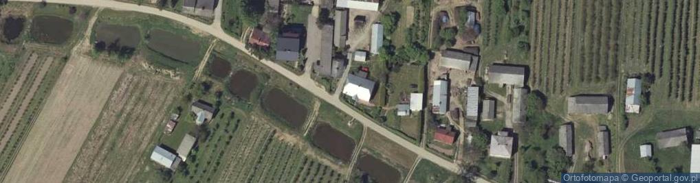 Zdjęcie satelitarne Zakrzów ul.