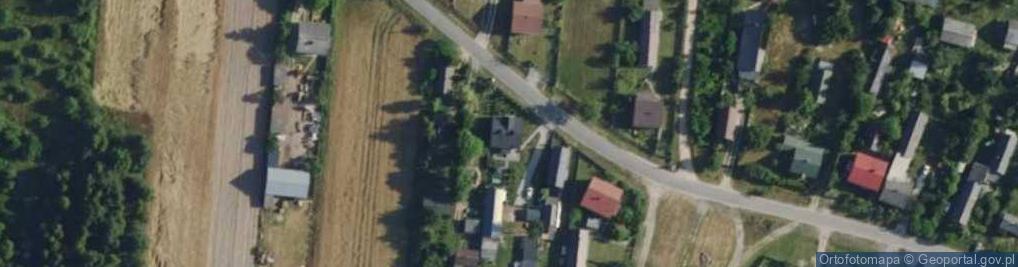 Zdjęcie satelitarne Zakrzów ul.