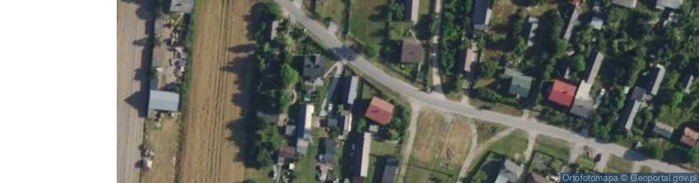 Zdjęcie satelitarne Zakrzów ul.