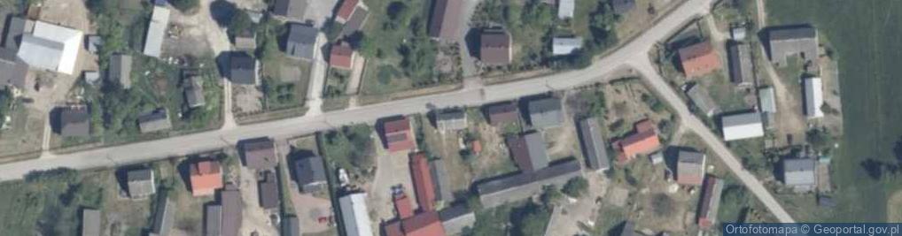 Zdjęcie satelitarne Zakrzów ul.