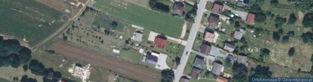 Zdjęcie satelitarne Zakrzów ul.