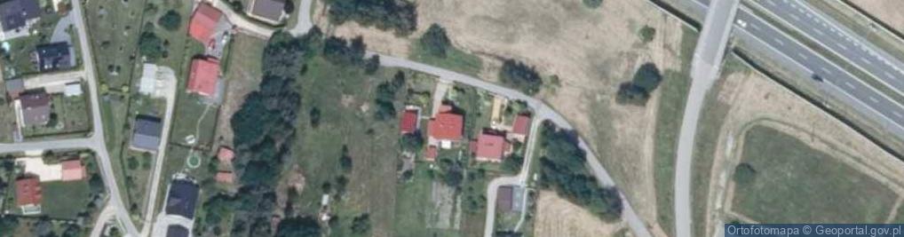 Zdjęcie satelitarne Zakrzów ul.