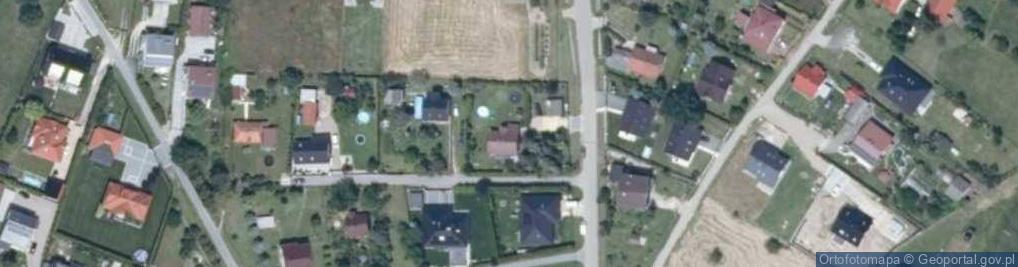 Zdjęcie satelitarne Zakrzów ul.
