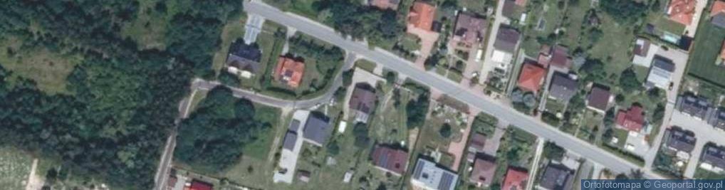 Zdjęcie satelitarne Zakrzów ul.