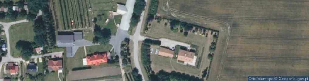 Zdjęcie satelitarne Zakrzów ul.